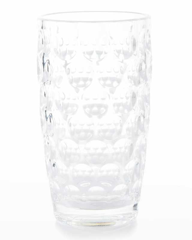 Lente Acrylic Highball Glass, Clear